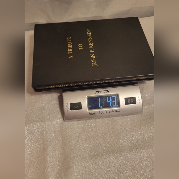 VTG A Tribute To John F Kennedy Hardcover W/SLIP CASE 1964 - Picture 15 of 15